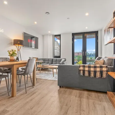 아파트 Minister View - Sleeps 7 - Gym 요크